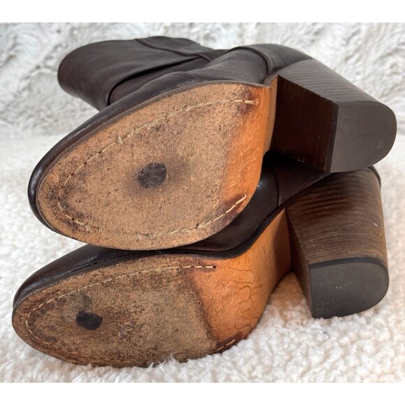 Rag‎ & Bone Classic Newbury Deep Brown Size US 7 EU37 Ankle Boots - Picture 9 of 13